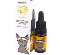 Gorilla Grillz® Aceite de Semilla de Cañamo 100% Orgánico para Gatos. Oil 3% Natural con Aroma Suave. 900MG Premium. 30ml. 600 Gotas. Aceite Puro de Máxima Calidad 0% THC. Tranquilizante (Salmón 30ML)