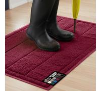 Gorilla Grip Dirt Grabber - Tapete de malla para puerta, perfil bajo, resistente a manchas y decoloración, resistente, de secado rápido, a rayas, para entrada en interiores y exteriores, rascador de