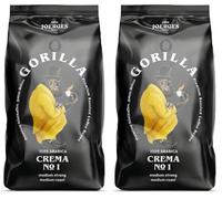 GORILLA Joerges - Crema no.1 1 kg Coffee Beans (Paquete de 2)