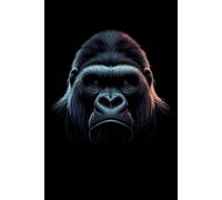 Gorilla notebook. Gorilla journal. Gorilla notebooks. Gorilla diary. Gorilla notepad. Art journal. 100 Lined Pages for Creative Writing and Creative Drawing.