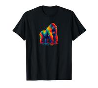 Gorilla Paint Drip - Mono Animal Favorito del zoológico Camiseta