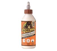 Gorilla Pegamento Para Madera, 236ml - Cola Blanca para Maderas Duras y Blandas con Aplicador Antiatasco | Uso Interior y Exterior, Resistente Al Agua