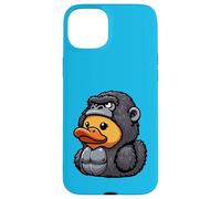 Gorilla Rubber Duck Primate Patito Carcasa para iPhone 15 Plus