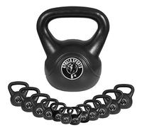 Gorilla Sports 10000342 - Pesa Rusas(Vinilo, de 5 a 7 kg, 6 kg, de 5 a 9 kg, más de 40 kg), Talla FR: 6 kg