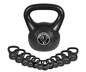 Gorilla Sports 10000342 - Pesa Rusas(Vinilo, de 5 a 7 kg, 6 kg, de 5 a 9 kg, más de 40 kg), Talla FR: 6 kg