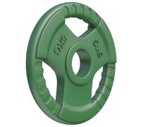 GORILLA SPORTS® Discos de Pesas Tri-Grip, Agujero Olímpico 2 Pulgadas