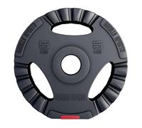 GORILLA SPORTS® Discos de peso olímpicos de 50 mm, individuales o conjunto, 1,25 a 15 kg, discos de levantamiento de pesas, mancuernas, gimnasio en casa