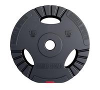 GORILLA SPORTS® Discos de peso olímpicos de 50 mm, individuales o conjunto, 1,25 a 15 kg, discos de levantamiento de pesas, mancuernas, gimnasio en casa