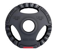 Gorilla Sports - Discos olímpicos, individuales o en conjunto, 1,25 kg, 2,5 kg, 5 kg, 10 kg, 15 kg, home gym, pesas con agarre