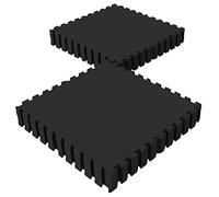 GORILLA SPORTS® Esterilla de protección para el suelo Fitness - 6/8/16/18 unidades, 30 x 30 o 60 x 60, espuma EVA, juego de alfombrillas protectoras antideslizantes para gimnasio en casa y
