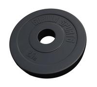 GORILLA SPORTS® Olympia - Discos de pesas (1,25 kg, 2,5 kg, 5 kg, 10 kg, 15 kg, 20 kg, 30 kg, 1,25 kg, 30 kg, orificio de 50 mm, de plástico, discos olímpicos)