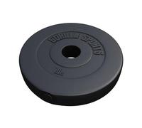 GORILLA SPORTS® Olympia - Discos de pesas (1,25 kg, 2,5 kg, 5 kg, 10 kg, 15 kg, 20 kg, 30 kg, 1,25 kg, 30 kg, orificio de 50 mm, de plástico, discos olímpicos)