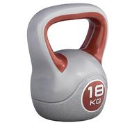 GORILLA SPORTS® Pesa Rusa - Kettlebell 2-20 kg, Revestimiento de Plástico, Antideslizante, Base Plana, Manejo Cómodo - Plastic Kettlebell, Pesas Gimnasio en Casa, Entrenamiento