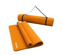 Gorilla Sports Yogamatte in Verschiedenen Farben und Größen - Colchoneta de Yoga, Color Naranja, Talla 190 x 100 x 1.5 cm