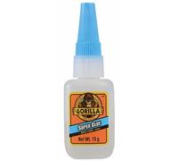 Gorilla Super Glue 15g Líquido Fórmula Goma Reforzado Azul Top Metal Madera Fix