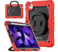 Gorilla Tech Armour - Funda para iPad A16 de 11ª generación (2025) - Funda inteligente resistente a prueba de golpes con correa de mano, soporte de 360° y soporte para bolígrafo - Protección de lujo