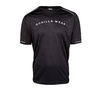 Gorilla Wear Camiseta para Hombre Fremont, Blanco/Negro, S