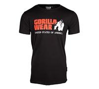 Gorilla Wear Classic T-Shirt, Camiseta Hombre, Schwarz, S