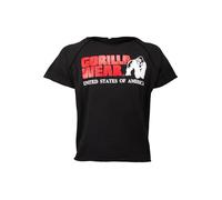 GORILLA WEAR Classic Workout Top - Black - S/M