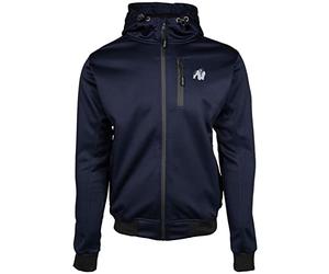 Gorilla Wear Glendale-Chaqueta Softshell, Azul, 4XL para Hombre