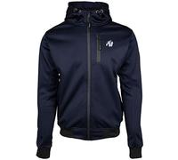 Gorilla Wear Glendale-Chaqueta Softshell, Azul Marino, Medium para Hombre