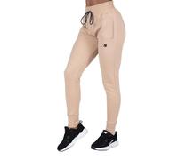 Gorilla Wear Marion-Pantalones de chándal Ocio, Beige, Extra-Small para Mujer