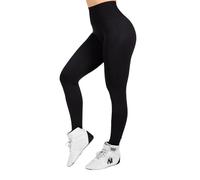 Gorilla Wear Nahtlose Leggings-Yava-Schwarz, Negro, Extra-Small/Small para Mujer