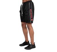Gorilla Wear pantalones funcionales tipo Mesh Negro/Rojo Negro L