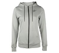 GORILLA WEAR Pixley Zipped Hoodie - Light Green - XS