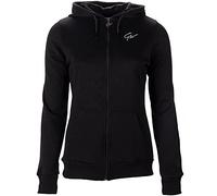 GORILLA WEAR Pixley Zipped Hoodie - Black - XS