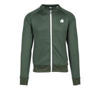 Gorilla Wear Riverside Track Jacket Chaqueta de chándal, Verde, XXX-Large para Hombre
