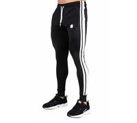 Gorilla Wear - Riverside Track Pants - Negro - Culturismo Deportes Diario Tiempo Libre con Logo Impreso Ligero y Cómodo para un Movimiento Óptimo de Poliéster Elastano, Negro , XXL