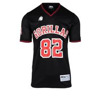 GORILLA WEAR San Mateo T-Shirt - Black/Red - 2XL