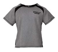 Gorilla Wear T-Shirt-Augustine Old School Workout Top-Grau Camiseta, Gris, XXX-Large para Hombre