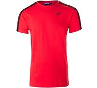 Gorilla Wear T-Shirt-Chester-Rot/Schwarz Camiseta, Rojo, Negro, Medium para Hombre