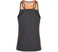 GORILLA WEAR Wallace Tank Top - Gray/Orange - XL