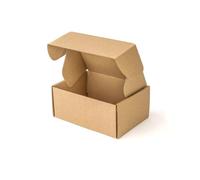 Gorillabox - Multipack 20 cajas de envío cajas plegables caja postales cartón craft 16 x 11 x 7 cm, 160 x 110 x 70 mm