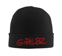 Gorillaz Gorra de Punto cálida, Gorro de Moda Gorro de Tope de otoño, Invierno al Aire Libre, Gorros para Hombres, Mujeres, Adultos