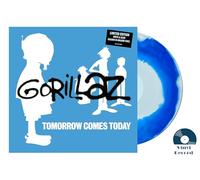 Gorillaz - Tomorrow Comes Today White & Blue Colour-In-Colour Vinyl by Gorillaz