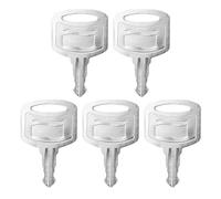 Gorise 5 x 1100 llaves para portarrollos de papel higiénico, llaves de metal para dispensador con 2 llaveros, compatibles con Tork SCA 1100 para un mantenimiento profesional y