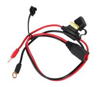 Gorise Cargador de batería para motocicleta compatible con NOCO GC002 X-Connect M6, terminal de ojal, adaptador de cargador de mantenimiento, cables de extensión, cables de