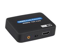 Gorise Extractor De Audio HDMI, Salida Óptica Toslink SPDIF De 3,5 Mm 4K 60 Hz, Convertidor De Audio HDMI