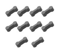 Gorise - Juego de 10 conectores adaptadores universales para rieles de madera, kit de extensión de carril reutilizable, para sistemas ferroviarios compatible con las principales marcas de