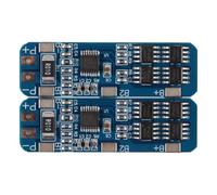 Gorise Módulo de protección de batería de iones de litio 3S, 2 unidades, serie 3, 11,1 V, 12 V, 12,6 V, 18650, módulo de carga BMS 18650 de 10 A