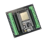 Gorise Tarjeta de Desarrollo ESP-WROOM-32 ESP-32S WiFi+Bluetooth Dual Core de Muy bajo Consumo ESP32-DevKitC-32 ESP-WROOM-32 con Placa de ruptura Shield GPIO 1 en 2