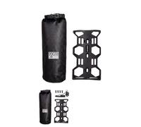 GORIX Bicicleta De múltiples Fines Jaula + Impermeable Bolsa Colocar Portabotellas Tenedor Frontal Grande Jaula (GORICAGE)
