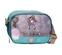 Gorjuss A Whispered Key Bandolera Dos Compartimentos Multicolor 23x17x8 cms Nailon