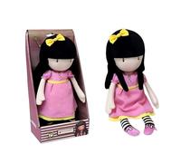 Gorjuss Muñeca de Trapo Original 30 cm - Muñeca de Tela Coleccionable Santoro London - Regalo Infantil, Decoración y Colección (Rosa)