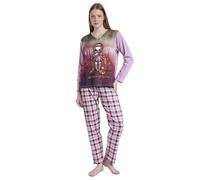 GORJUSS Santoro Pijama Manga Larga Estampado Be Kind To All Creatures para Mujer