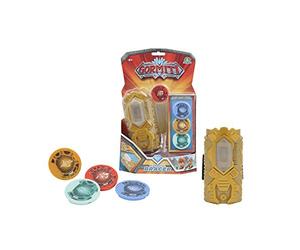 Gormiti - Brazalete Role Play Con 4 Medallones Luz y Sonidos, Multicolor (Giochi Preziosi GRM06000)